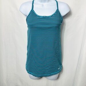 Nike Dri-Fit Women’s Athletic Top Teal & Gray Medium